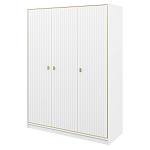 Шкаф белый четырёхдверный для одежды Antique Order варинант исполнения - 2 | Loft Concept в Костроме