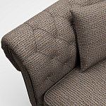 Мебельная ткань Шенилл коричневый цвет 142 см T4-55 варинант исполнения - 9 | Loft Concept в Костроме