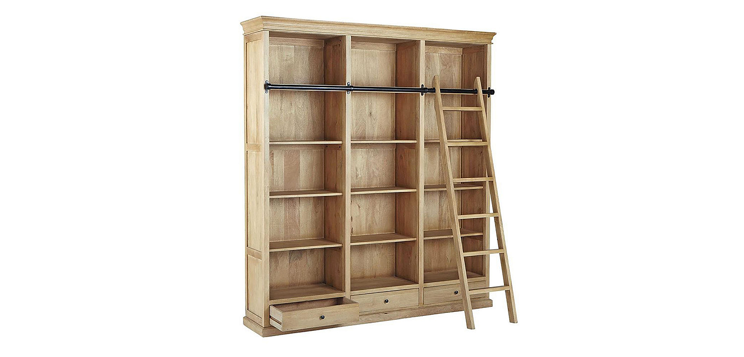 Стеллаж с лестницей Mango Shelving Boleyn Стеллаж с лестницей Mango Shelving Boleyn - Loft-Concept в Костроме