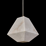 Подвесной светильник с фигурным плафоном Stone Prism варинант исполнения - 6 | Loft Concept в Костроме