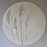 Ботаническое панно Тростник 1 варинант исполнения - 1 | Loft Concept в Костроме