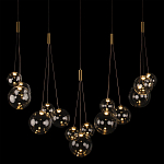 Подвесной светильник Crystal ball варинант исполнения - 1 | Loft Concept в Костроме