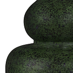 Настольная лампа зеленая с тканевым абажуром Splashes of Green Moss варинант исполнения - 1 | Loft Concept в Костроме