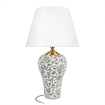 Настольная лампа с цветочной росписью Lamp Flower Painting варинант исполнения - 6 | Loft Concept в Костроме