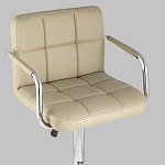 Барный стул с подлокотниками Honory Beige варинант исполнения - 7 | Loft Concept в Костроме