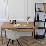 Стол письменный прямоугольный с 2-мя ящиками из массива дуба Type oak варинант исполнения - 8 | Loft Concept в Костроме