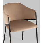 Стул Brace велюр капучино варинант исполнения - 2 | Loft Concept в Костроме