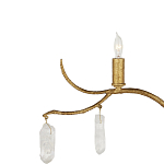 Бра с каркасом в виде веток усыпанных кристаллами Branches with Crystals варинант исполнения - 1 | Loft Concept в Костроме