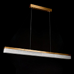 Подвесной светильник линейный из натурального камня Perfection of Geometry варинант исполнения - 5 | Loft Concept в Костроме