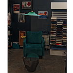 Подвесной вязаный зеленый светильник «Токио»  варинант исполнения - 3 | Loft Concept в Костроме