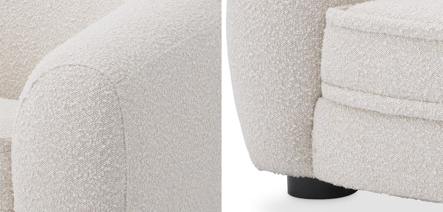 Кресло Eichholtz Chair Freud Boucle cream Кресло Eichholtz Chair Freud Boucle cream - Loft-Concept в Костроме
