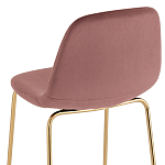 Барный стул на золотистых ножках VENDRAMIN Pink варинант исполнения - 7 | Loft Concept в Костроме