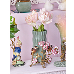 Ваза с птицами и цветами из фарфора с бронзовыми элементами Garden of Eden варинант исполнения - 5 | Loft Concept в Костроме