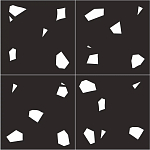 Плитка с узором Осколки варинант исполнения - 2 | Loft Concept в Костроме