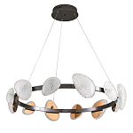 Люстра подвесная круглая с овальными плафонами Iona chandelier варинант исполнения - 5 | Loft Concept в Костроме