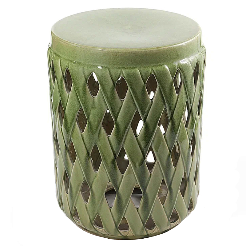 Керамический табурет Ceramic Chair Light Green Зеленый Керамический табурет Ceramic Chair Light Green Зеленый в Костроме | Loft Concept