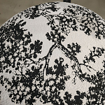 Стул обеденный деревянный с цветочной обивкой Foshan Chair варинант исполнения - 3 | Loft Concept в Костроме