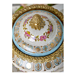 Шкатулка фарфоровая с цветочной росписью Eden Garden варинант исполнения - 4 | Loft Concept в Костроме