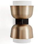 Бра из металла с 2-мя плафонами Wilona Duo Wall Lamp варинант исполнения - 3 | Loft Concept в Костроме