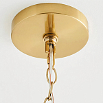 Подвесной светильник декорированный цветами из стекла Lightness of Flowers варинант исполнения - 5 | Loft Concept в Костроме