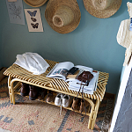 Скамья из ротанга Saveria Rattan Bench варинант исполнения - 8 | Loft Concept в Костроме