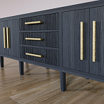 Большая VT-тумба Primo шпон Черный дуб варинант исполнения - 4 | Loft Concept в Костроме