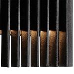 Светодиодное бра из металла черного цвета Delightfull варинант исполнения - 6 | Loft Concept в Костроме