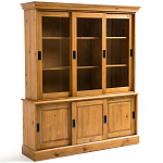 Витрина из массива сосны Cobbett Wood Showcase варинант исполнения - 3 | Loft Concept в Костроме