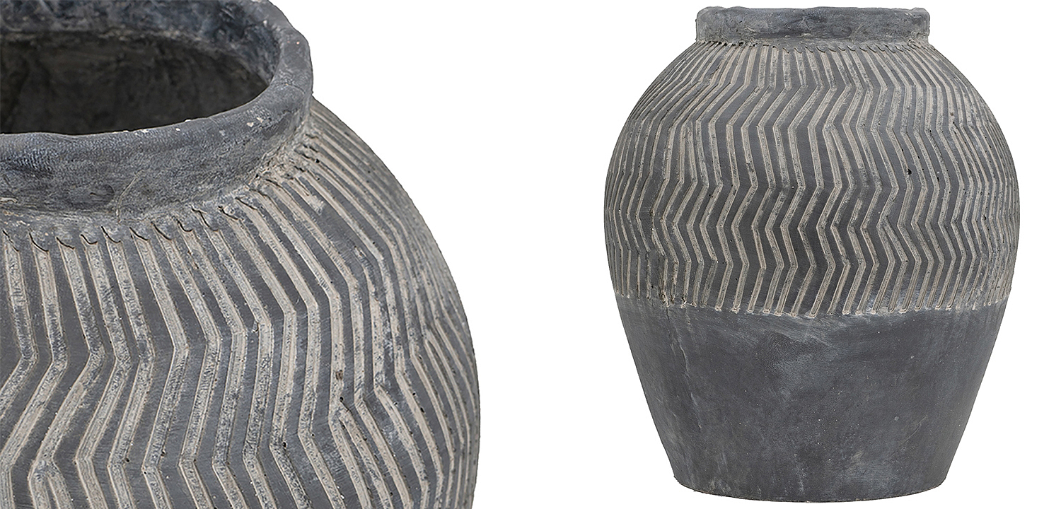 Ваза Kamaria Vase Gray Ваза Kamaria Vase Gray - Loft-Concept в Костроме