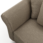 Мебельная ткань Шенилл коричневый цвет 138 см T4-21 варинант исполнения - 5 | Loft Concept в Костроме