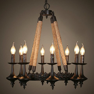 Люстра 8-Light Rustic Chandelier