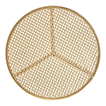 Столик приставной золотистый с орнаментом на столешнице Tanzania варинант исполнения - 2 | Loft Concept в Костроме