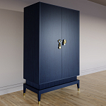 Платяной шкаф Elsa Dreams Blue с 2-мя фасадами варинант исполнения - 1 | Loft Concept в Костроме