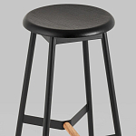 Черный барный стул Knopper варинант исполнения - 5 | Loft Concept в Костроме