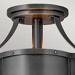 Потолочный светильник с декоративными заклепками Hinkley  варинант исполнения - 2 | Loft Concept в Костроме