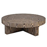 Столик журнальный круглый с полосатым узором Zebroids варинант исполнения - 6 | Loft Concept в Костроме