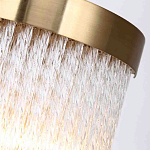 Бра с прозрачными стеклянными трубочками и металлическим основанием Nembus варинант исполнения - 3 | Loft Concept в Костроме