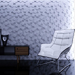 Гипсовая 3D Панель M-44 варинант исполнения - 2 | Loft Concept в Костроме