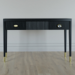 Туалетный стол - Трельяж Elsa Dreams Black 120 см варинант исполнения - 6 | Loft Concept в Костроме