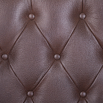 Кресло из натуральной кожи на 4-х деревянных ножках из массива бука Thomas Armchair brown варинант исполнения - 6 | Loft Concept в Костроме