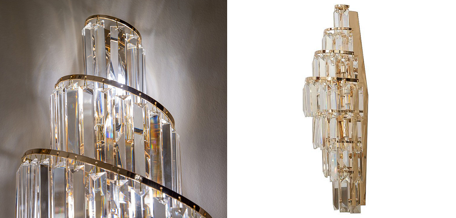 Бра Odeon Cascade Wall Lamp Left Бра Odeon Cascade Wall Lamp Left - Loft-Concept в Костроме