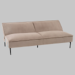 Диван современный вельветовый прямой Worcester Бежевый  варинант исполнения - 4 | Loft Concept в Костроме