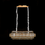 Люстра овальной формы хрустальная в неоклассическом стиле Majesty варинант исполнения - 2 | Loft Concept в Костроме