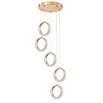 Люстра светодиодная Golden Shackle варинант исполнения - 3 | Loft Concept в Костроме