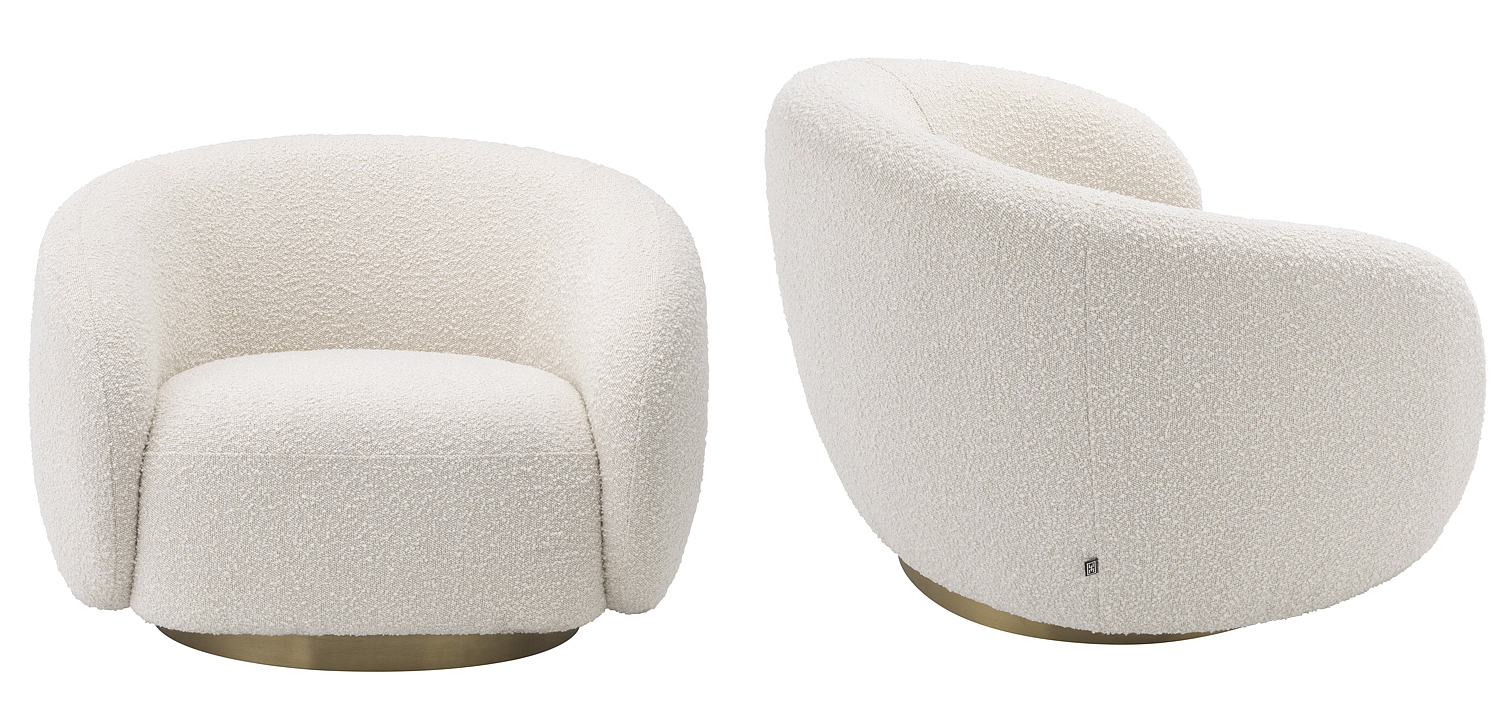 Кресло Eichholtz Swivel Chair Brice Кресло Eichholtz Swivel Chair Brice - Loft-Concept в Костроме