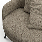 Мебельная ткань Шенилл коричневый цвет 138 см T4-28 варинант исполнения - 5 | Loft Concept в Костроме