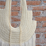 Аксессуар настенный в Эко стиле Белый wall decor White dress варинант исполнения - 4 | Loft Concept в Костроме