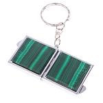 Зеркало брелок складное двухстороннее из натурального камня Малахит Stone Mirrors варинант исполнения - 5 | Loft Concept в Костроме