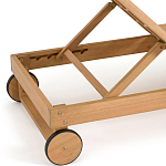 Шезлонг из эвкалипта Olivia варинант исполнения - 5 | Loft Concept в Костроме