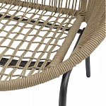Кресло плетеное круглое Round Wicker Chair варинант исполнения - 6 | Loft Concept в Костроме